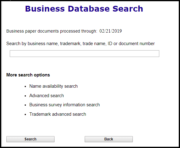 Colorado Period Report Business Search