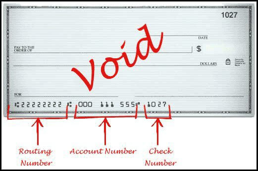 wells fargo bank account number on check