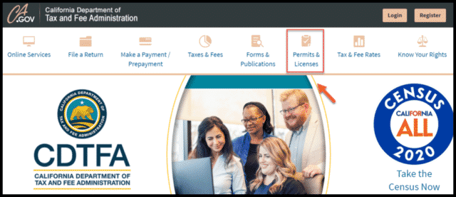 How To Register for a New California Sales Tax License (a Step-by-Step ...