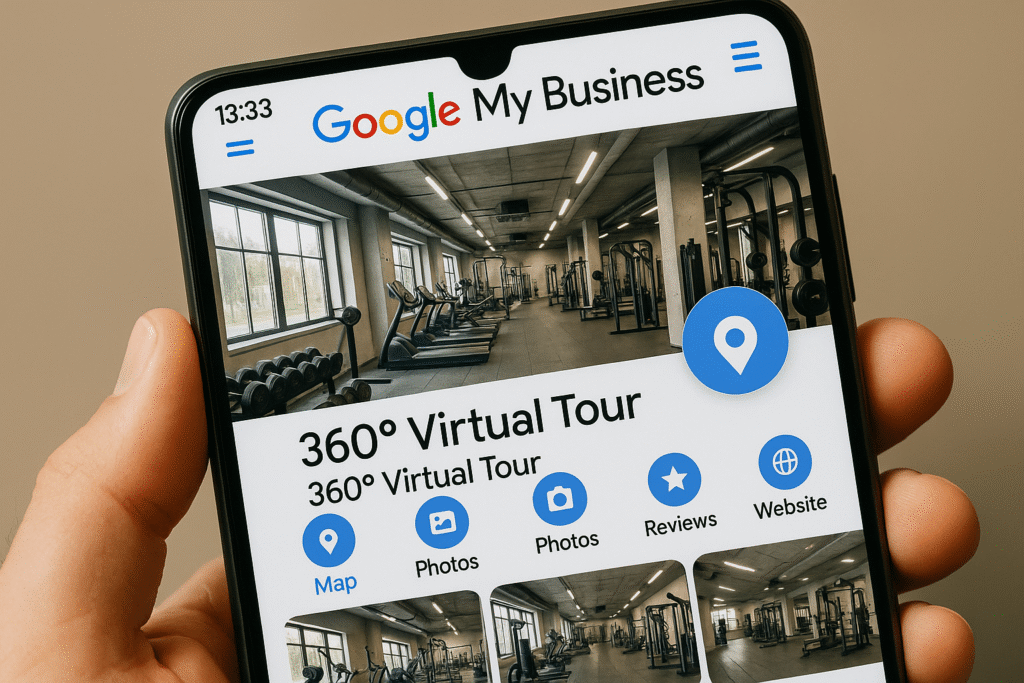 Google My Business 360 Gym Tour for Fitness Businesses